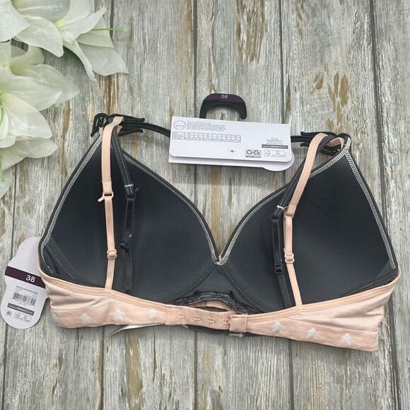 Girls Seamless T-Shirt Bras Molded Cup 2, 2-Packs Size 38 - Picture 3 of 5